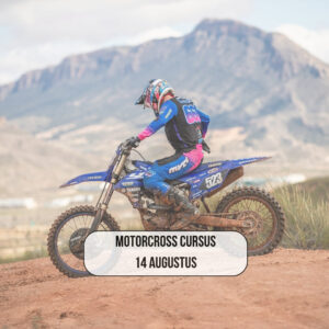 (0814) Motorcross cursus vrijdag 14 augustus 2026