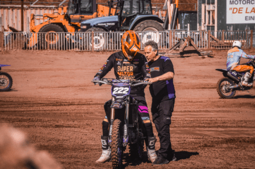 Motorcross voor beginners op een  crossmotor